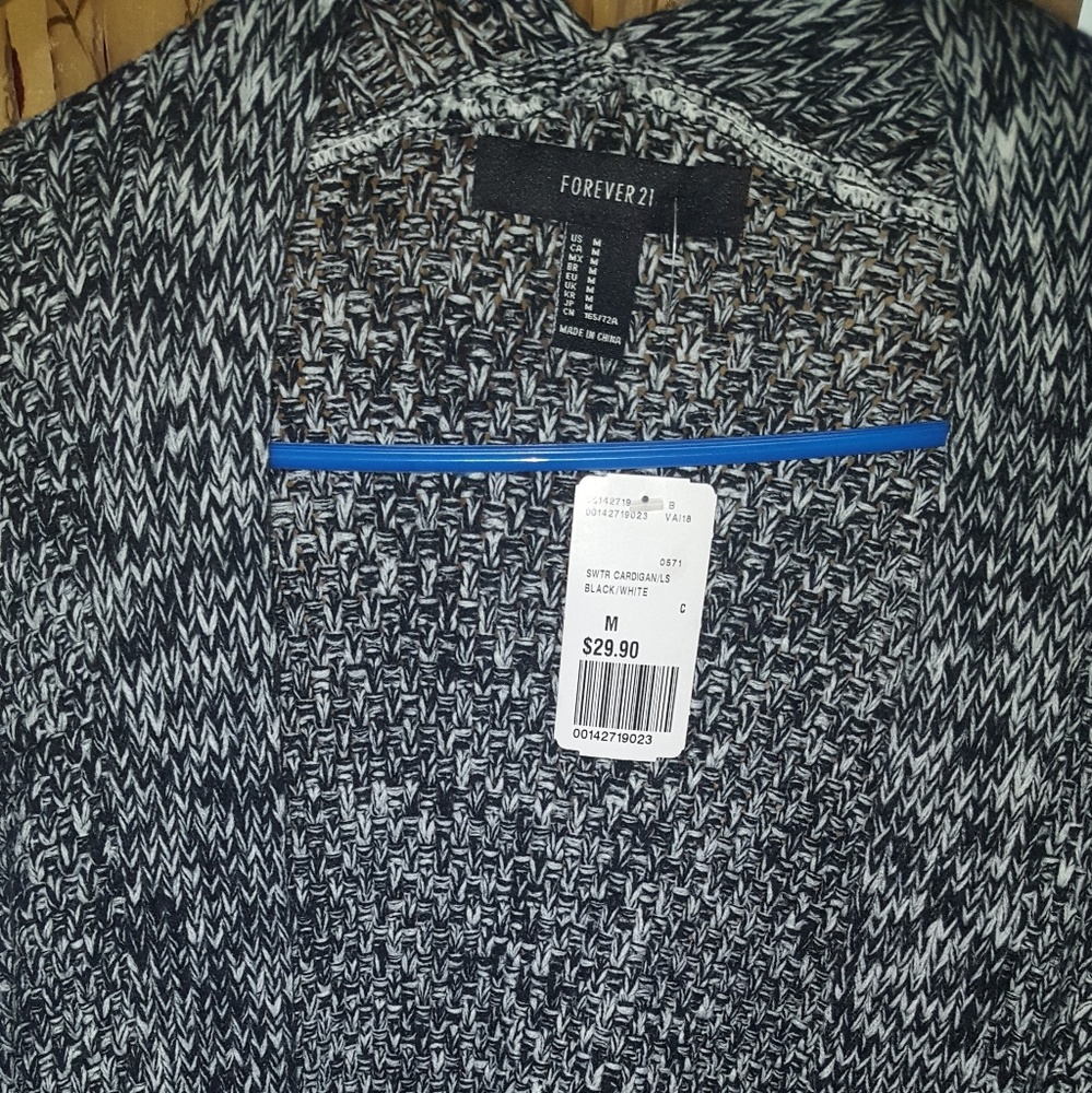 Forever 21 Longline Marled Cardigan - Picture 2 of 3